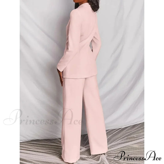 Women's Regular Pocket Coat Formal Fashion Suit
