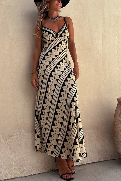 Loose Fit Floral Boho Dress