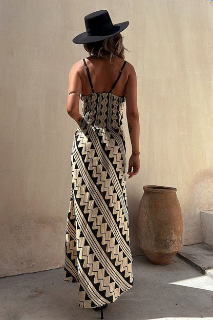 Loose Fit Floral Boho Dress