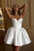 French Style Sweetheart Neckline A-Line Party Dress
