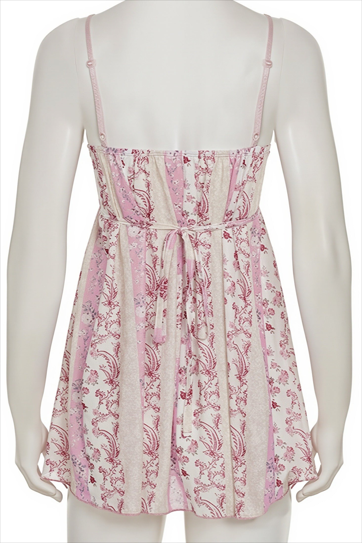 Floral Lace Patchwork V‑Neck Cami Top