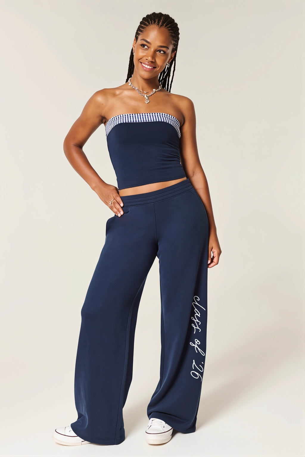 Sexy Vintage Embroidered Baggy Pants