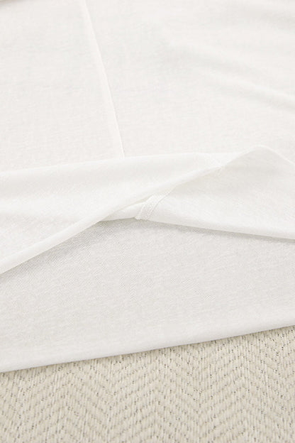 Crew Neck Long Flare Sleeve Loungewear