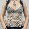 Floral Drawstring Bandeau Crop Top