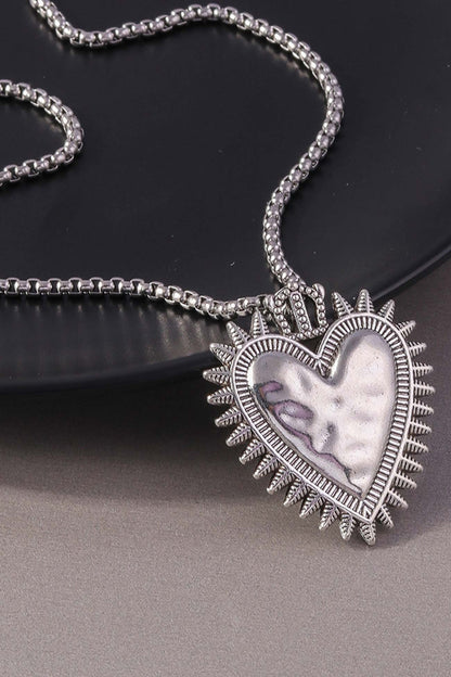 Hip Hop Heart Necklace