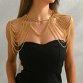 Sexy Tassel Halter Metal Shoulder Body Chain
