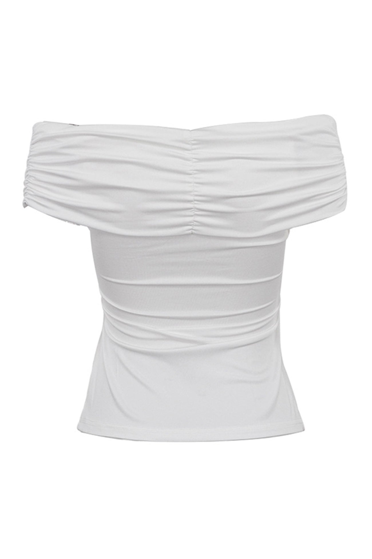 Twisted-front Drop Shoulder Tops
