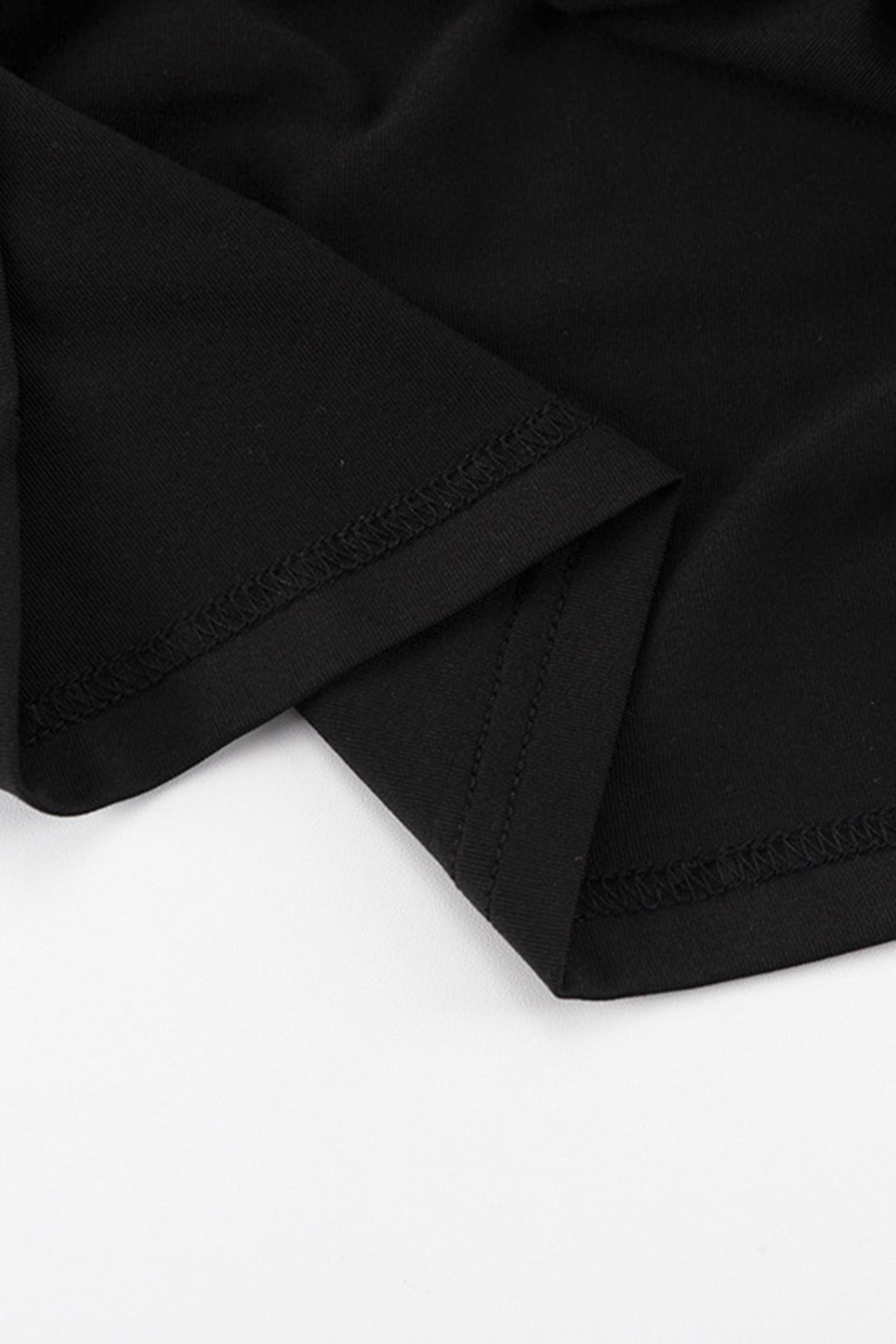 Twisted-front Drop Shoulder Tops