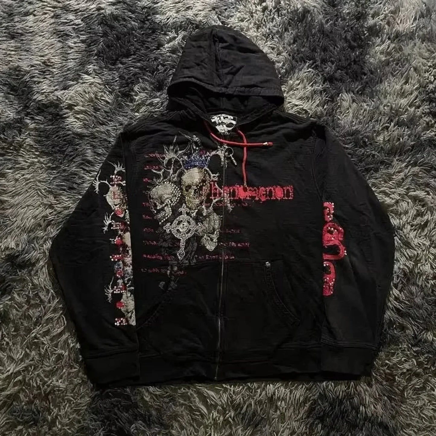 American Gothic Zipper Hoodie