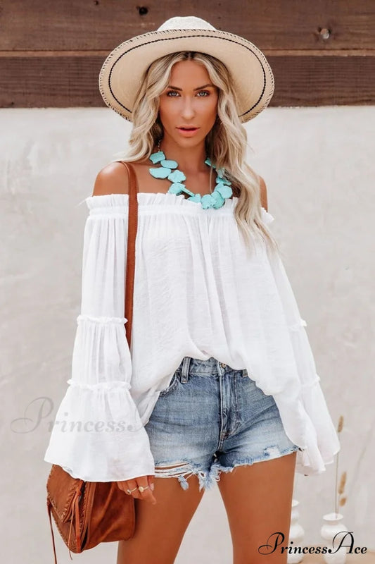 Bamboo Flare Stylish Sleeve T-shirt