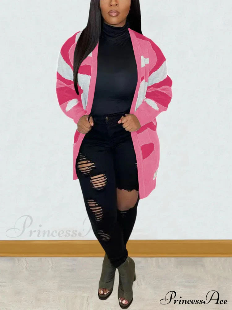 Camouflage Active Cardigan