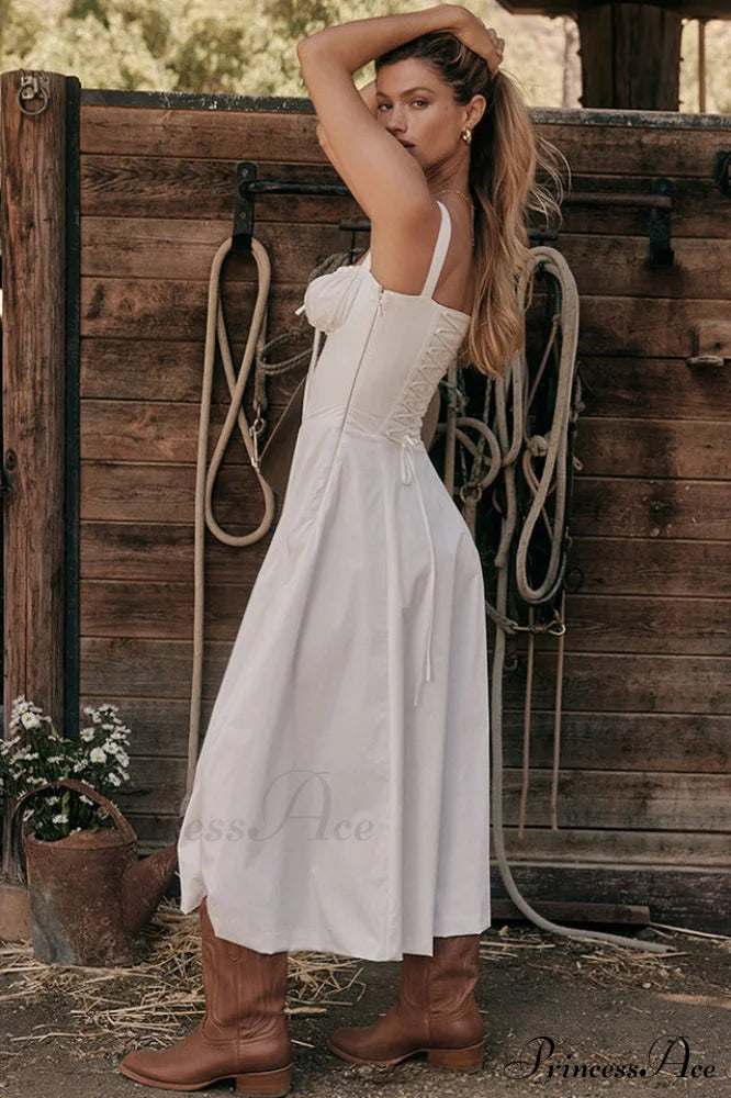 Carmen Elegant Bustier Dress