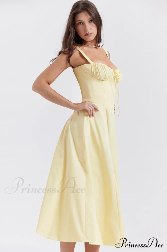 Carmen Elegant Bustier Dress