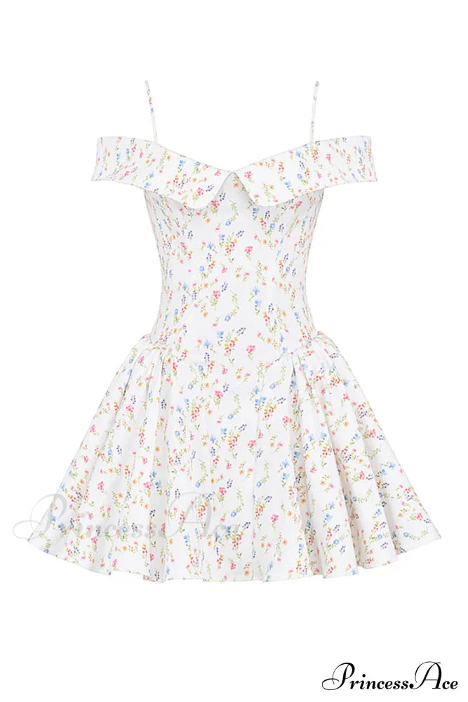 Cassia Floral Stylish Mini Dress