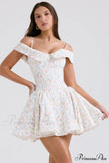 Cassia Floral Stylish Mini Dress