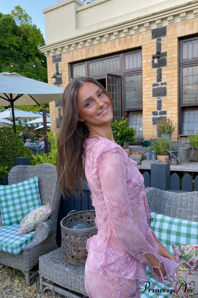 Cobra Stylish Blouse + Skirt Set