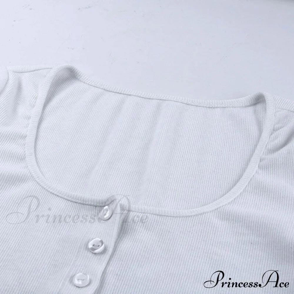 Corset Skinny Knitted Tee