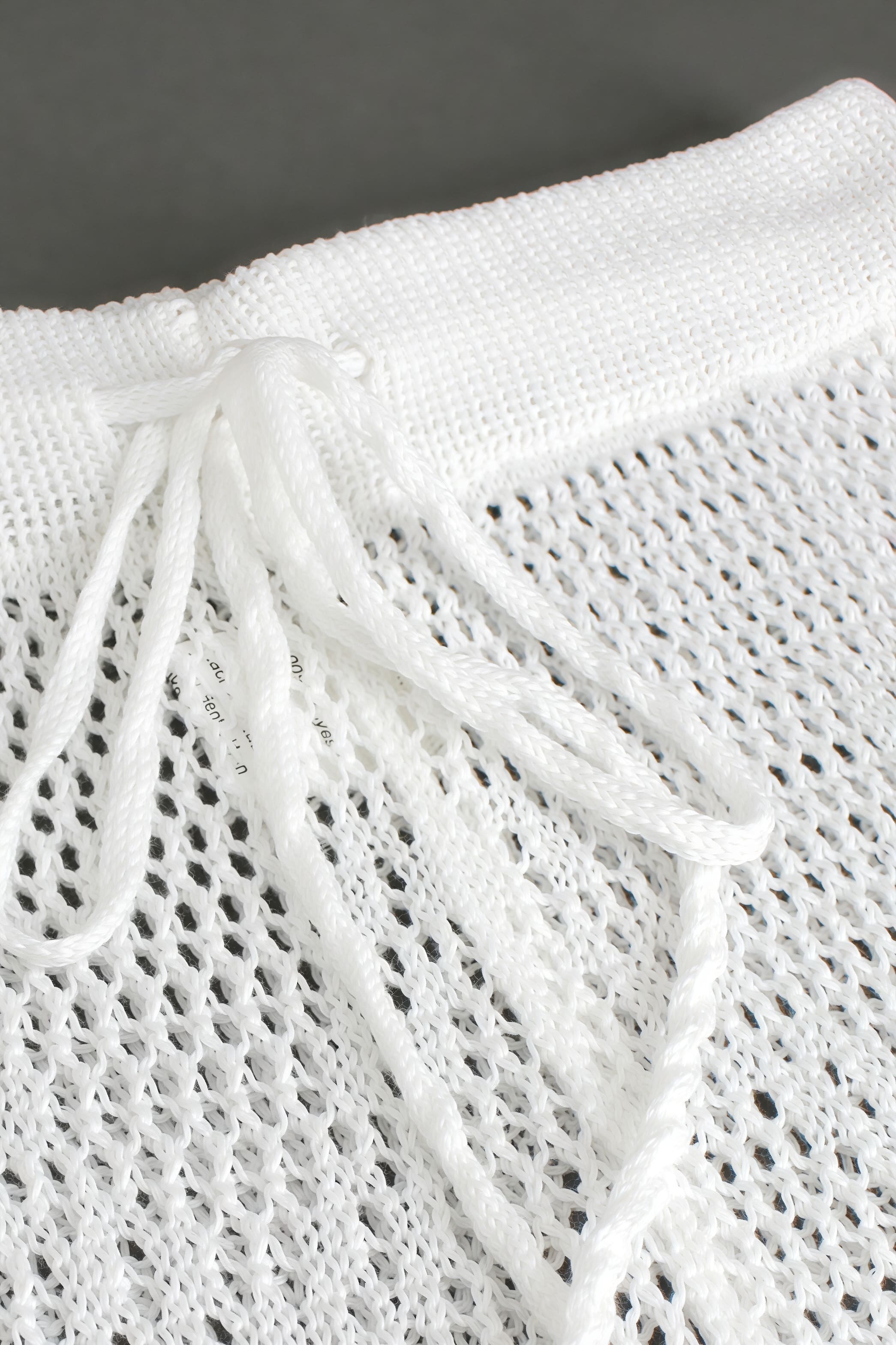 Chic Ribbed Knit Wrap Waist Pants