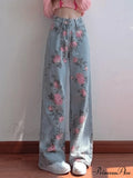 Floral Charming Flare Pants