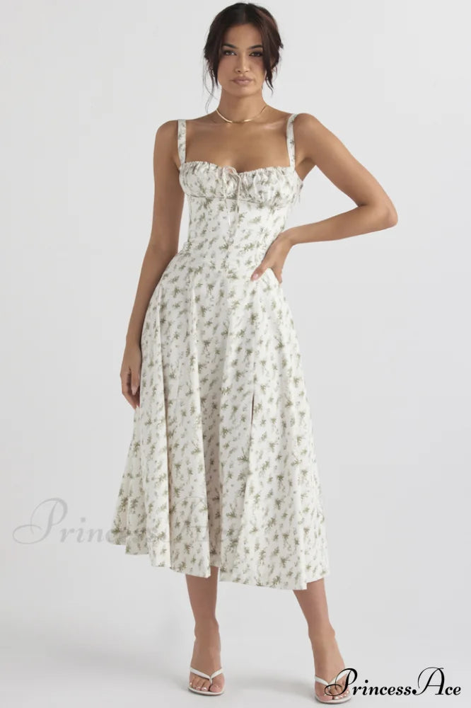 Floral Elegant Print Sundress