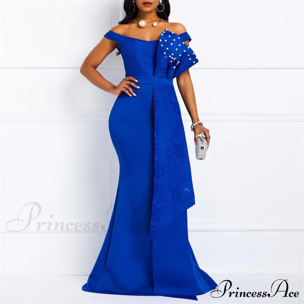 Gown Lace Elegant Embroidery Red Women Cut Low Party Beaded - - Mermaid Warm-Season Floor-Length
