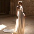 Halter Slim Tail Wedding Dress
