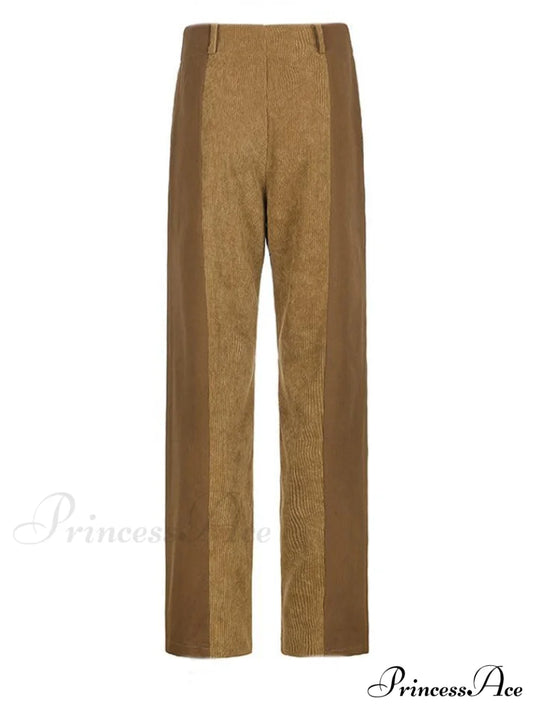 High Waist Wide Trendy Leg PU Pants