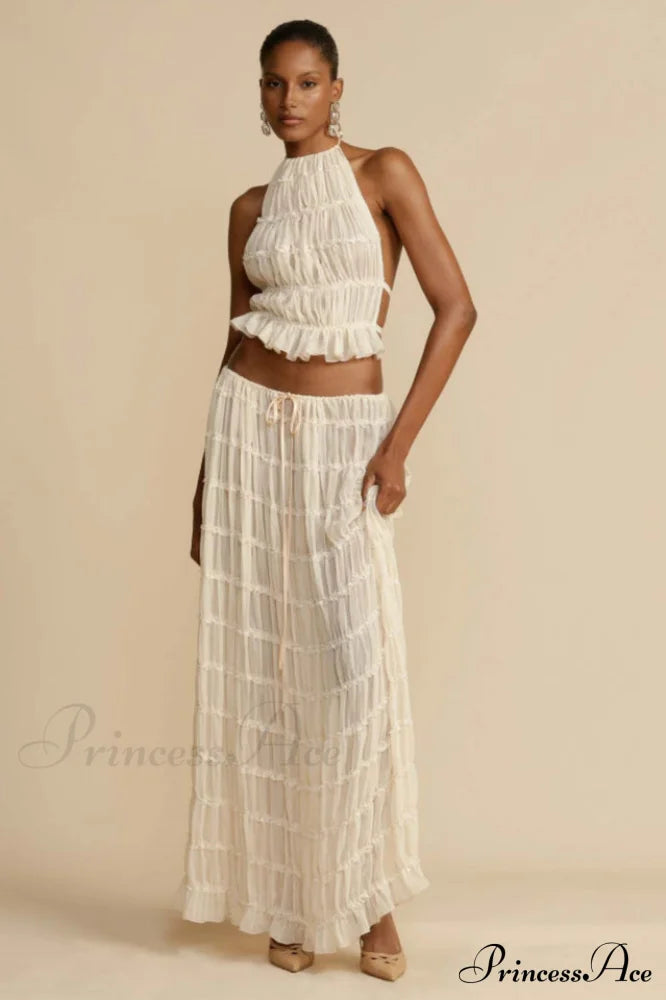 Julie Bella Top Charming & Skirt Set