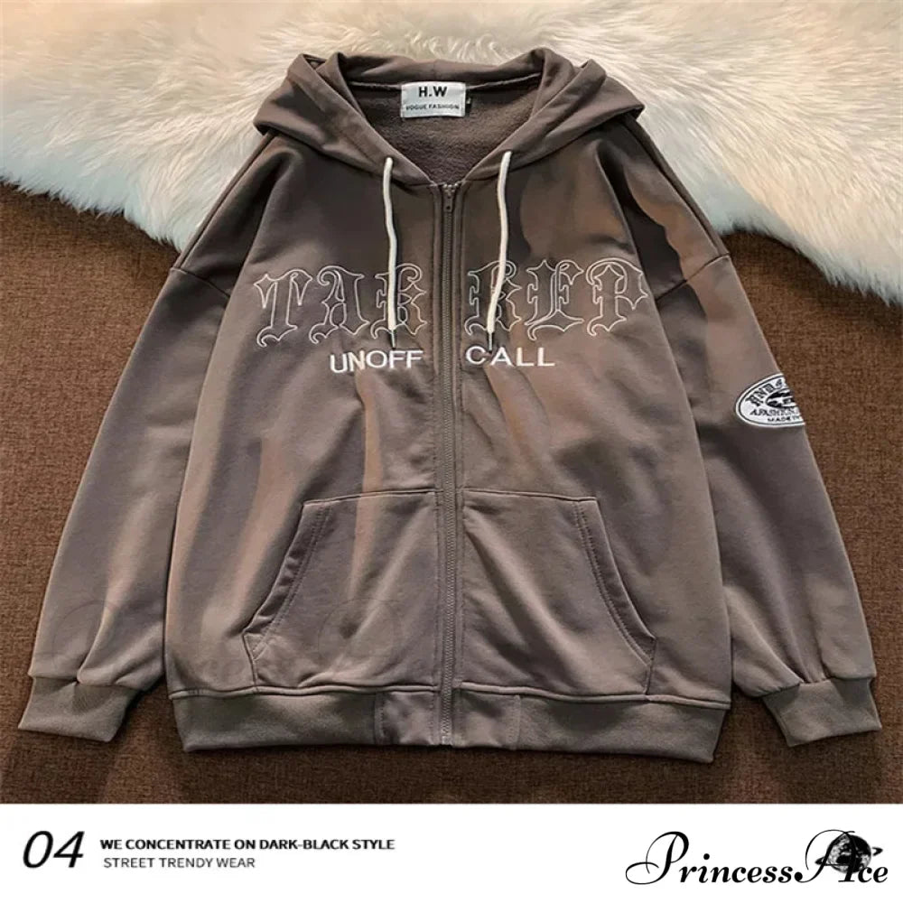 Stylish Dark Gothic Casual Hoodie