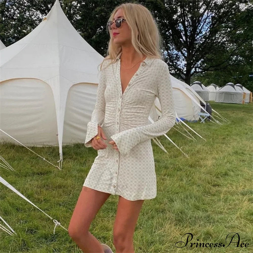 Long Sleeve Chic Mini Dresses