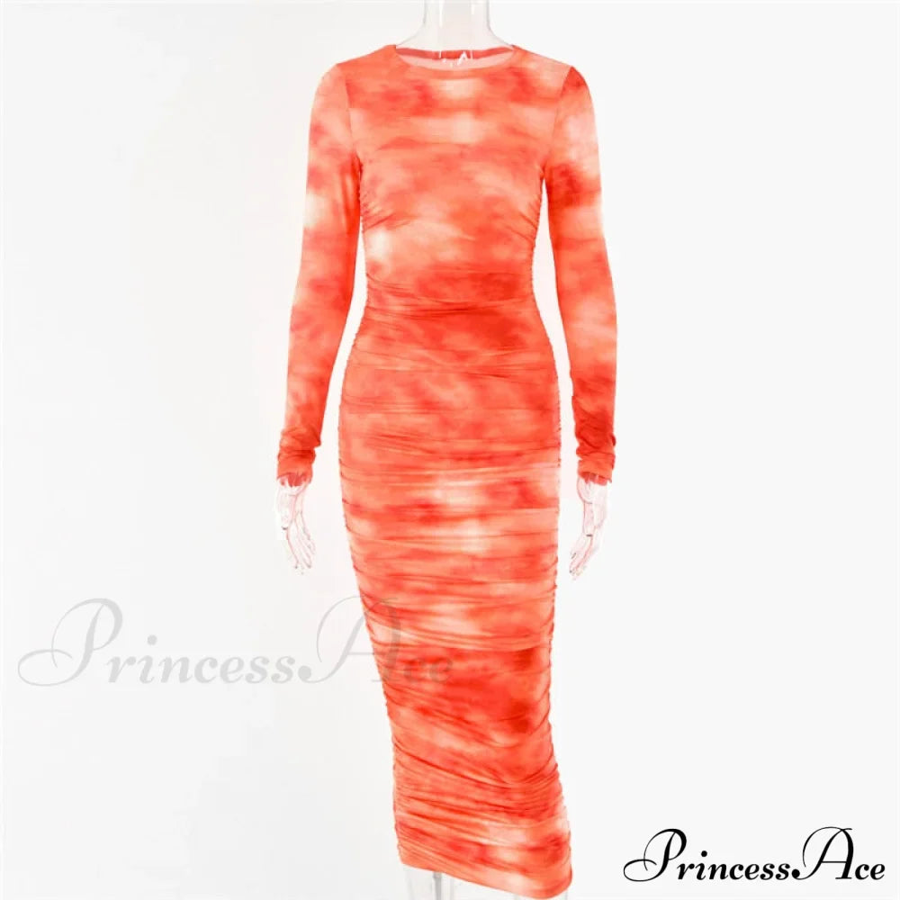 Long Sleeve Sexy Bodycon Winter Dress
