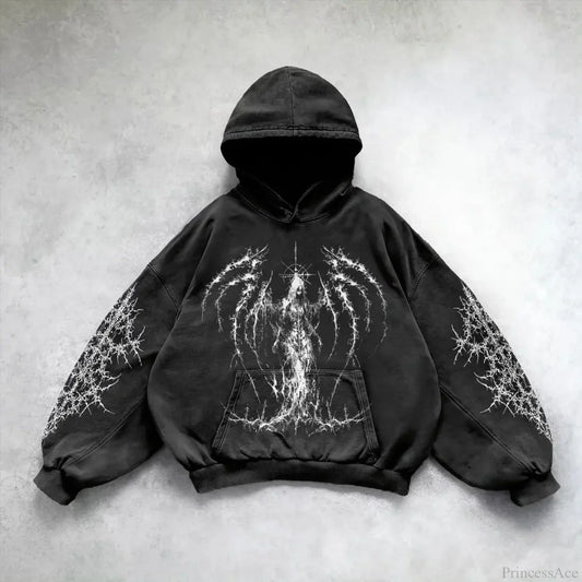 Loose Plus Size Hip Hop Hoodie