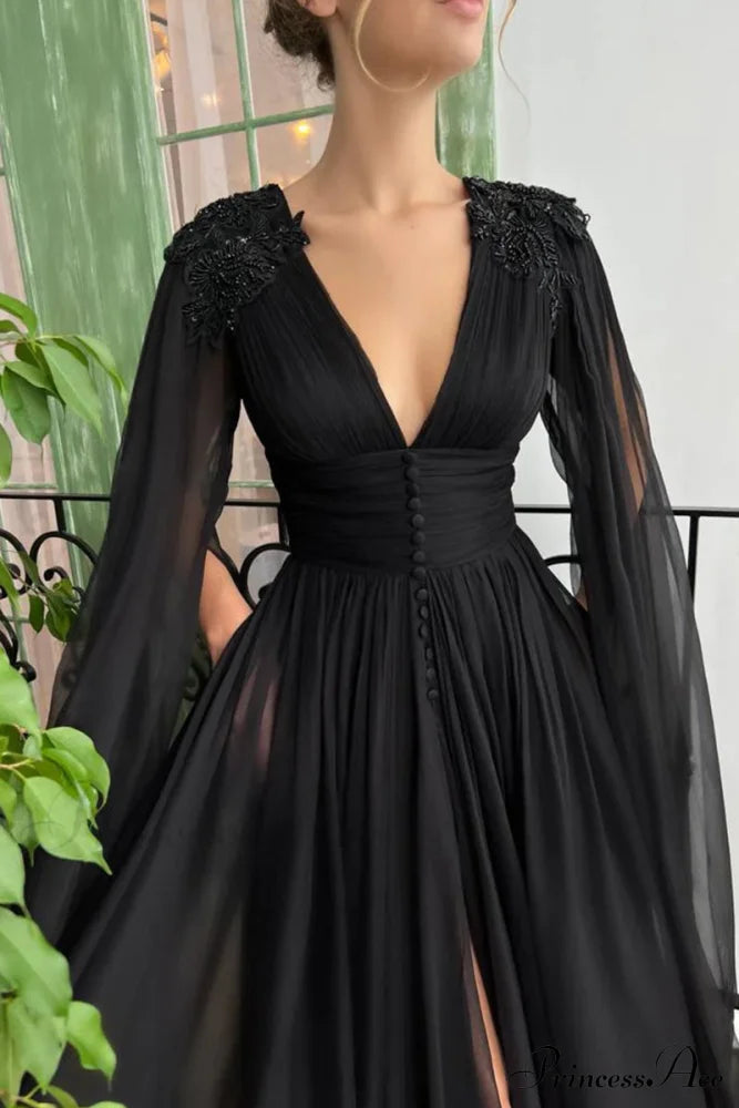 Graceful Black Gown