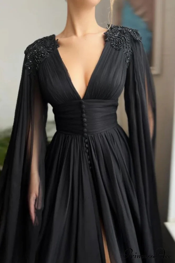 Graceful Black Gown