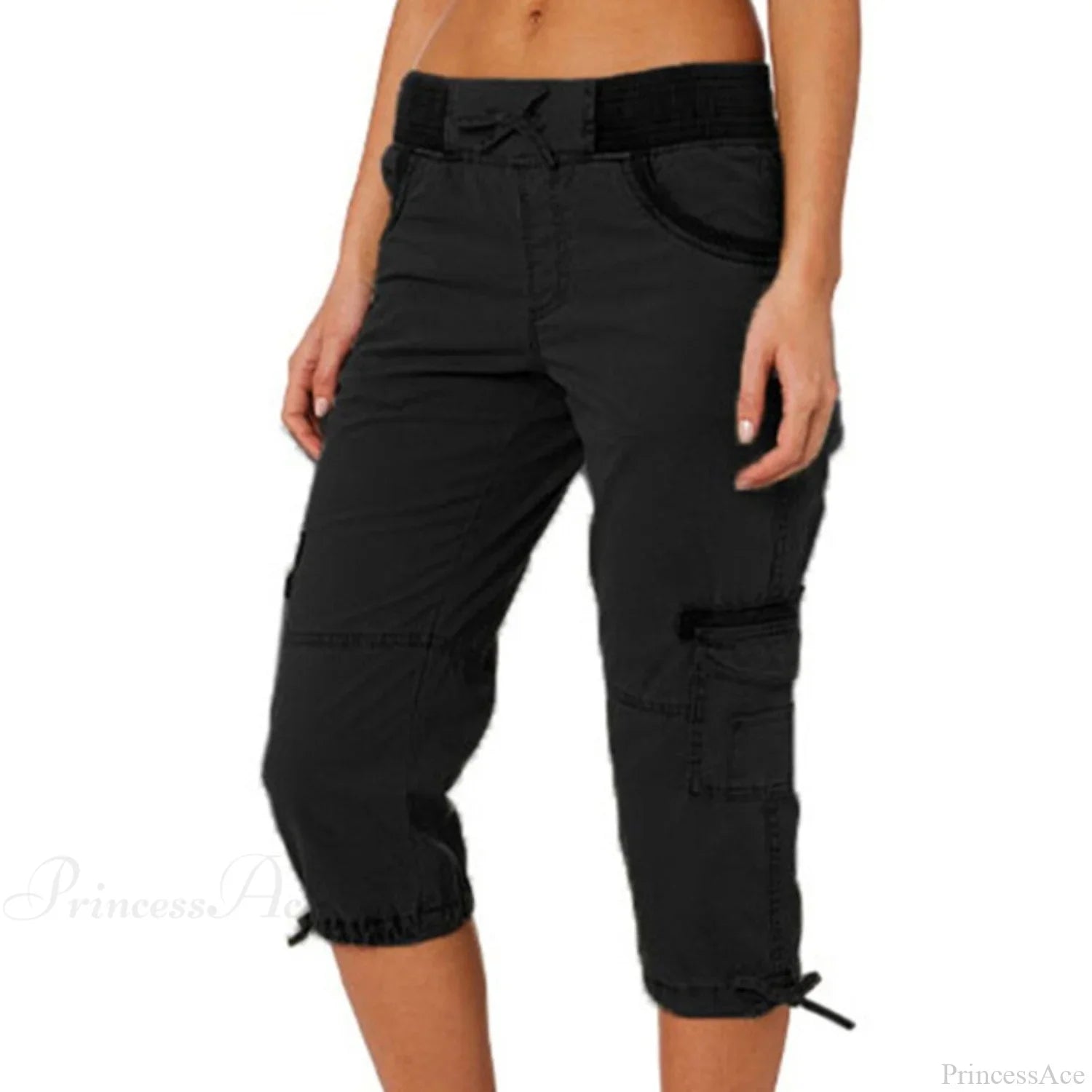 Overalls Thin Loose Cargo Shorts Pantalones