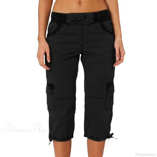 Overalls Thin Loose Cargo Shorts Pantalones