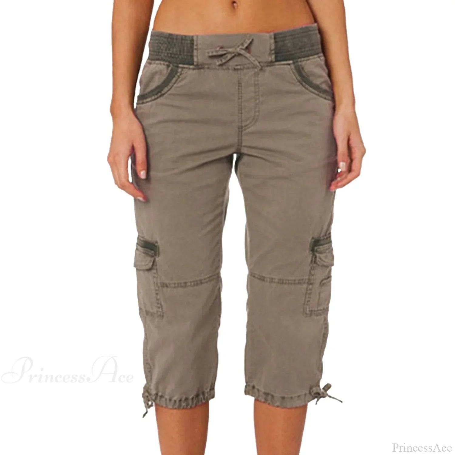 Overalls Thin Loose Cargo Shorts Pantalones
