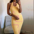 Paisley Vintage Spaghetti Fashion - Y2K Bodycon Strap Gown Coastal Party Green Vestido