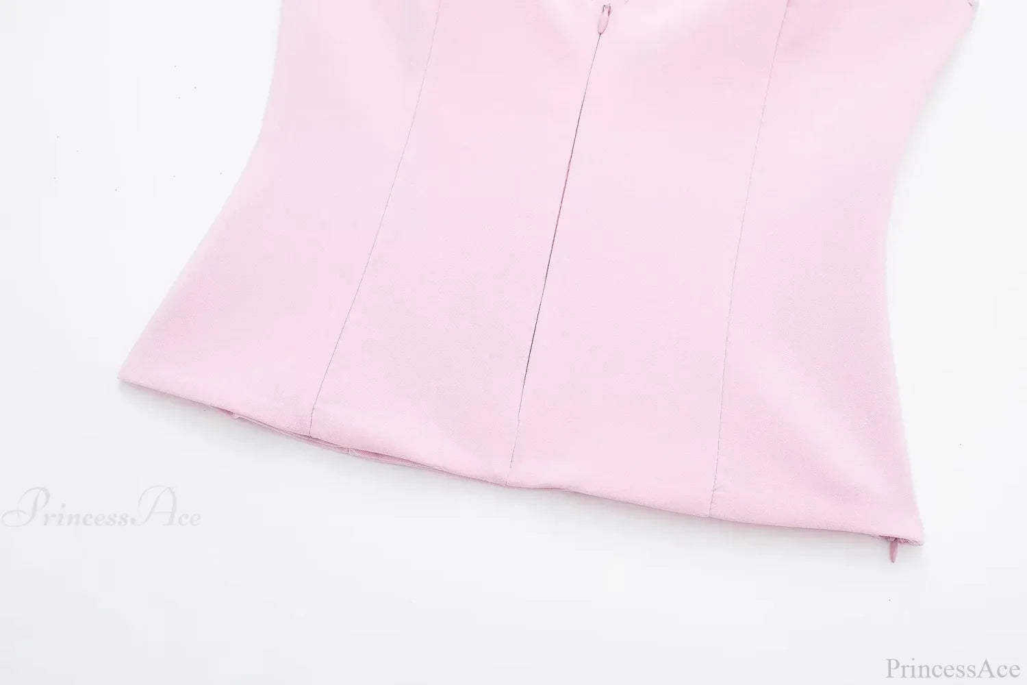Pink Halter Sleeveless Charming Top And Skort Set