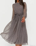 Polka Dot Print Dress