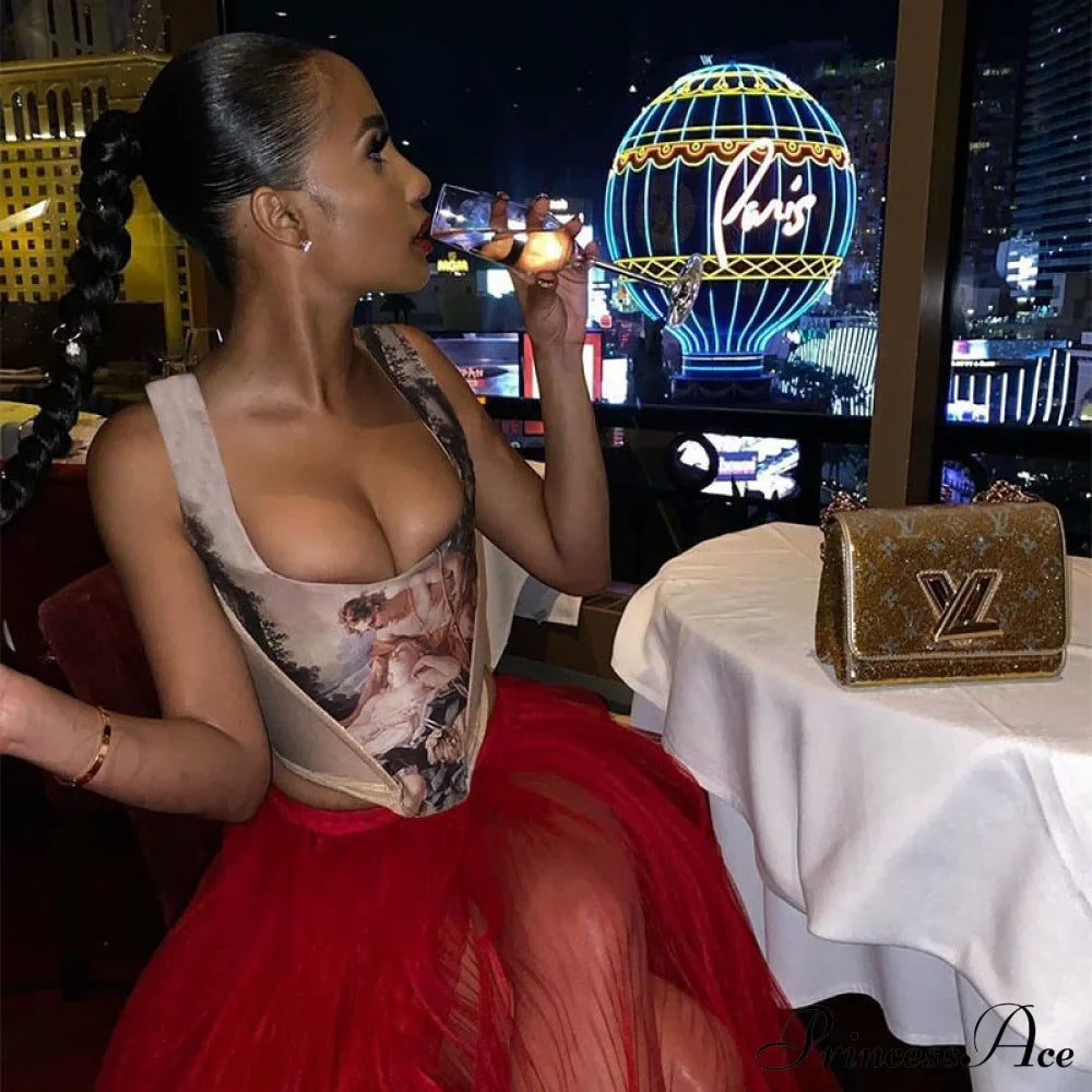 Renaissance Elegant Corset Top
