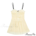 Ruched Cami Stylish Mini Dress