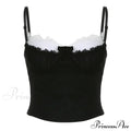 Ruched Patchwork Stylish Bustier Top