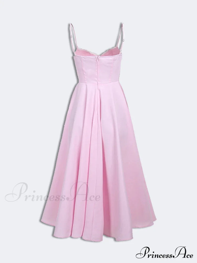 Sexy slim fit Charming waist Midi Dresses