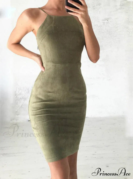 Slim Bodycon Club Wear Dress - Sleeveless