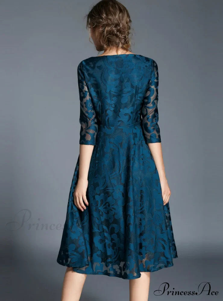 Slim Lace Casual Party Dress