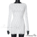 Sydney Formal Sequin Charming Scroll Mini Dress