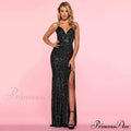 Taya Open Stylish Back Sequin Dress