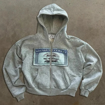 Trendy Brand Printed Hoodie