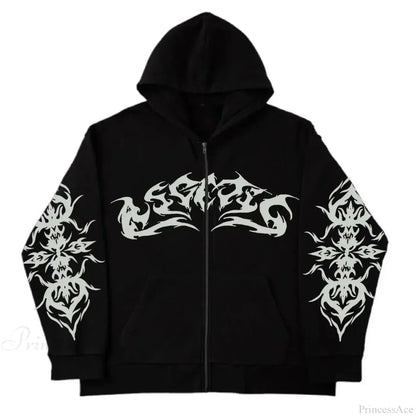 Trendy Brand Printed Hoodie